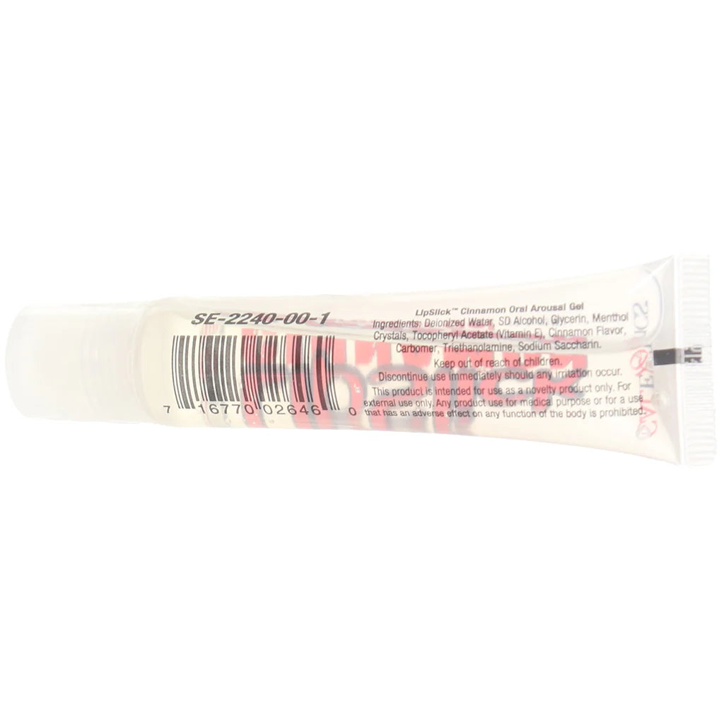 Lipslick Cinnamon Oral Arousal Gel