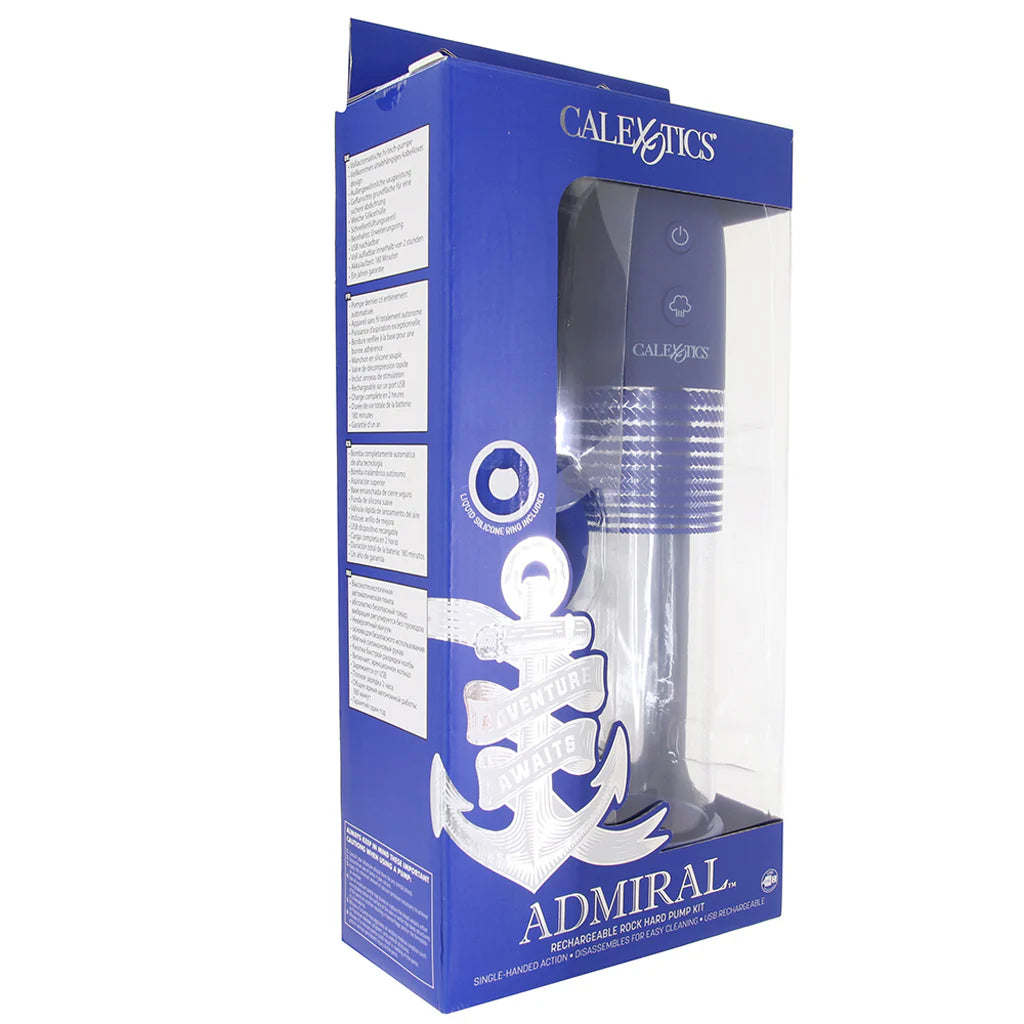 Admiral Rechargeable Rock Hard Pump Kit