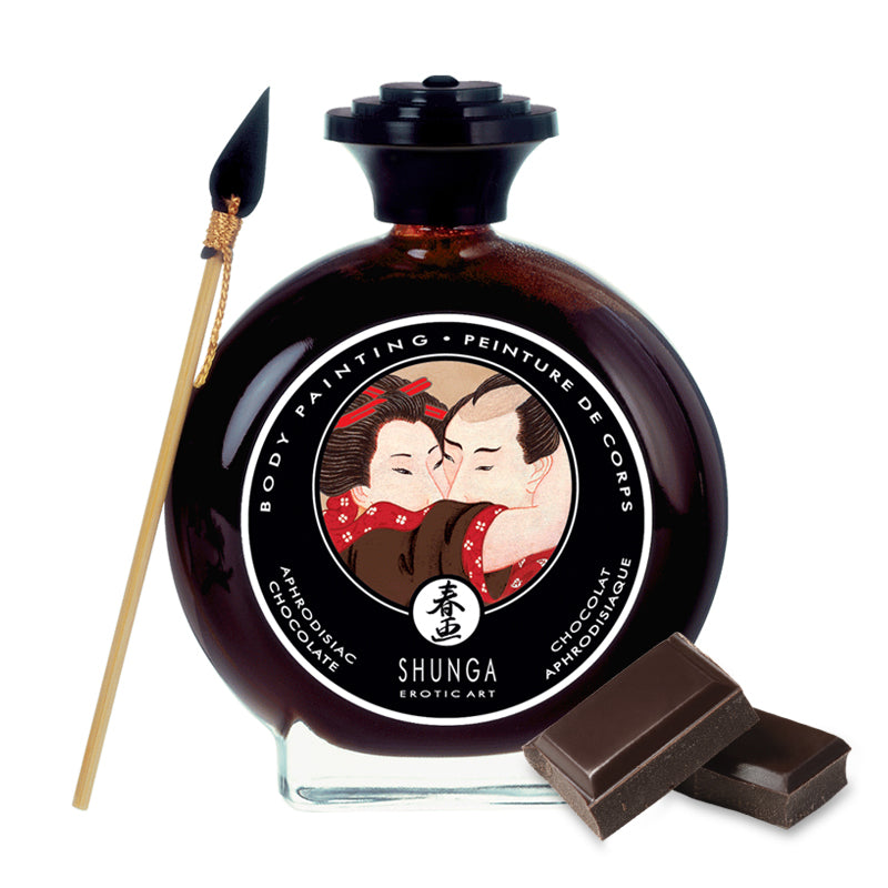 Shunga Body Painting Chocolate Aphrodisiac