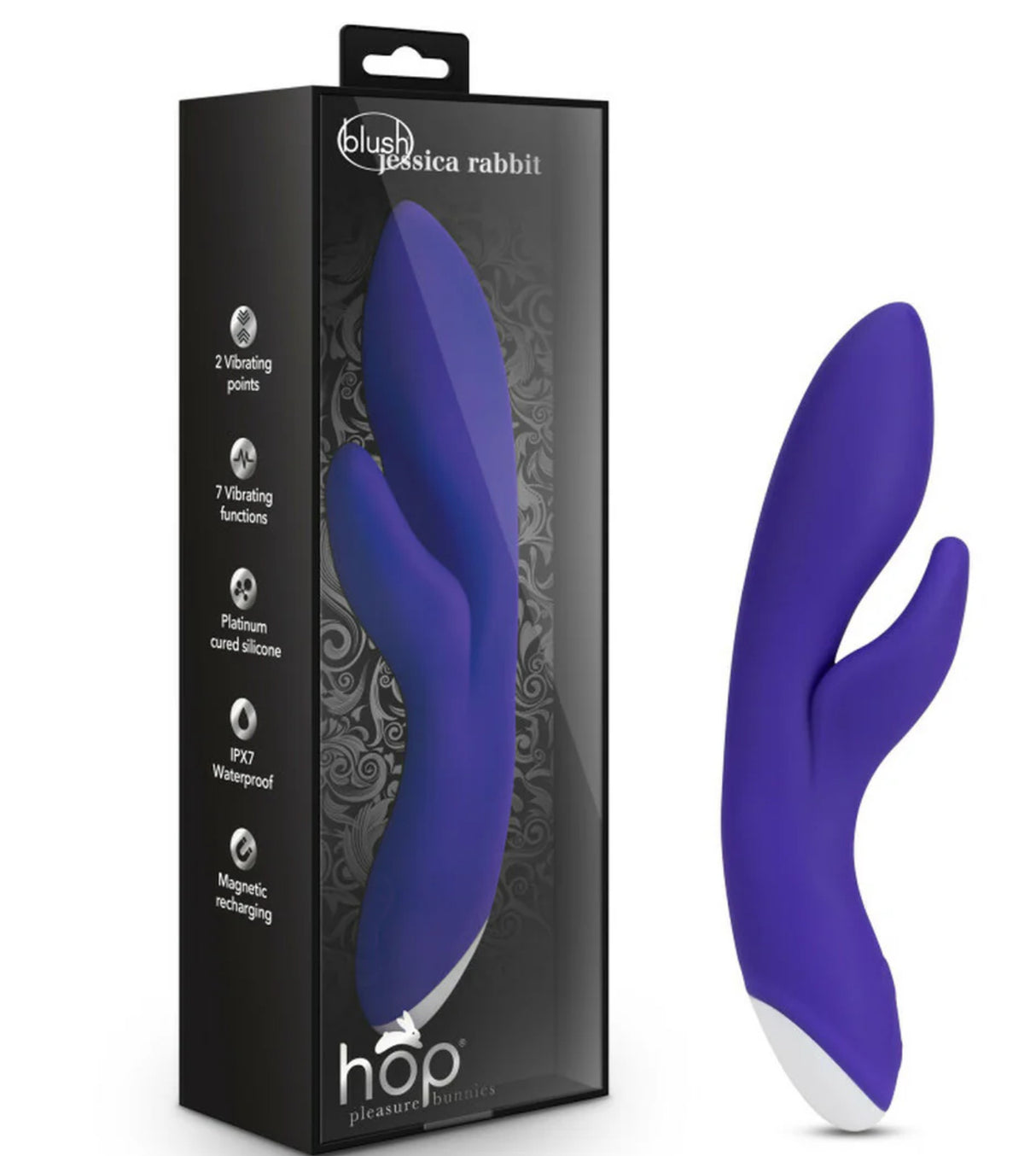 Hop Pleasure Bunnies Jessica Rabbit Purple