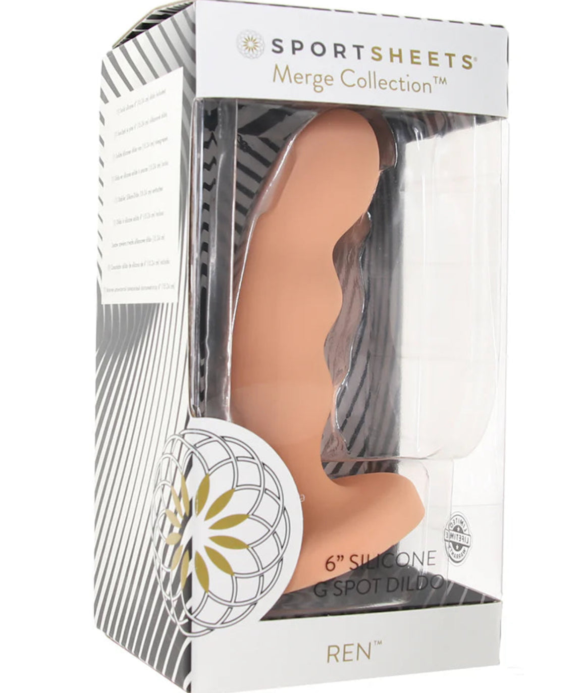 Sportsheets Ren 6” Silicone G Spot Dildo