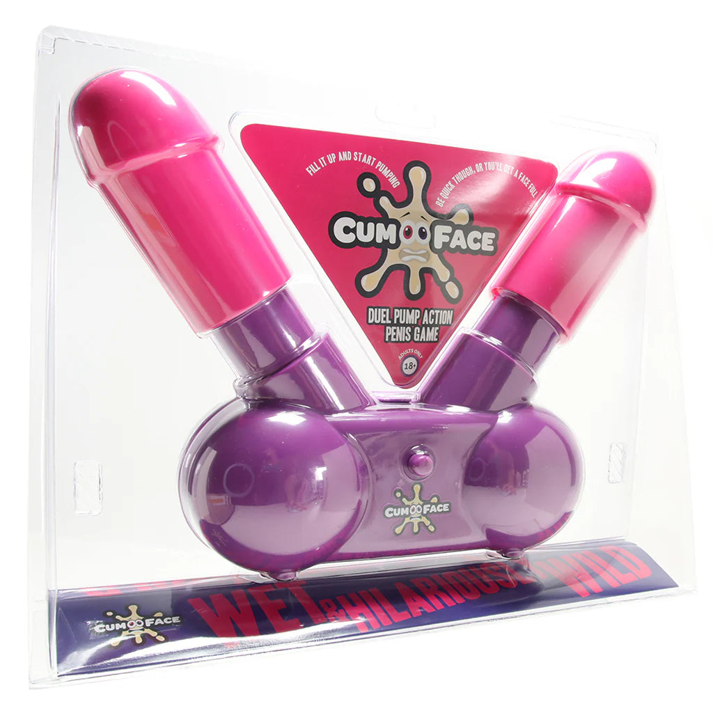 Cum Face Dual Pump Action Penis Game