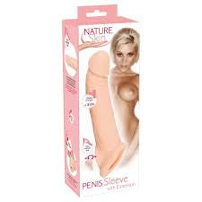 Nature Skin Penis Sleeve w/ Extension