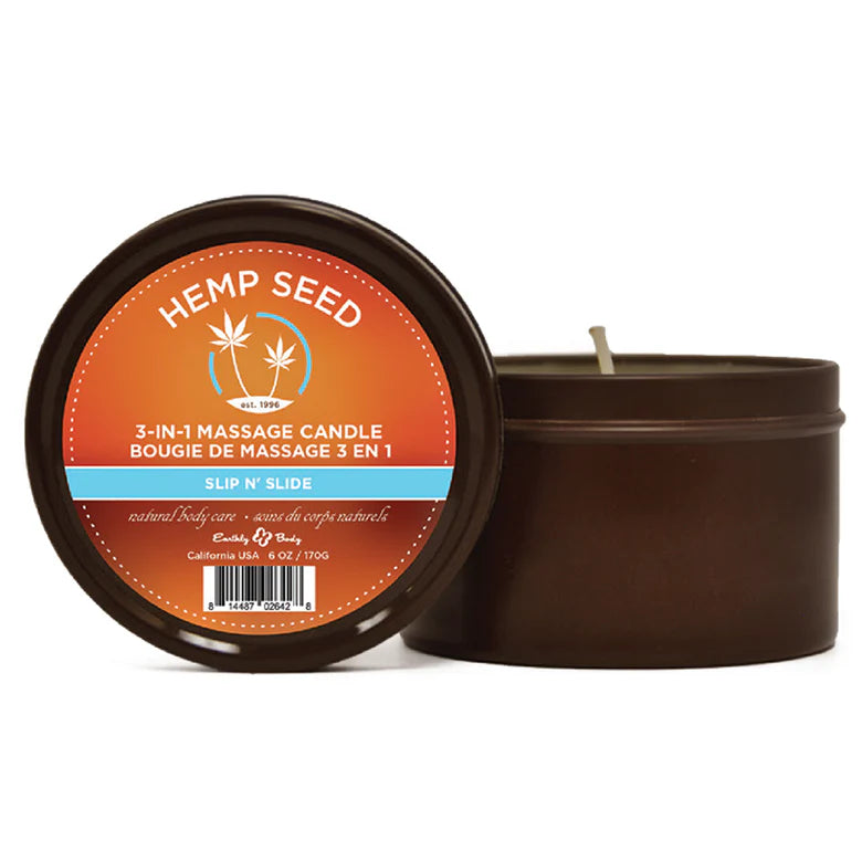Hemp Seed 3-in-1 Slip N’ Slide 6oz Candle
