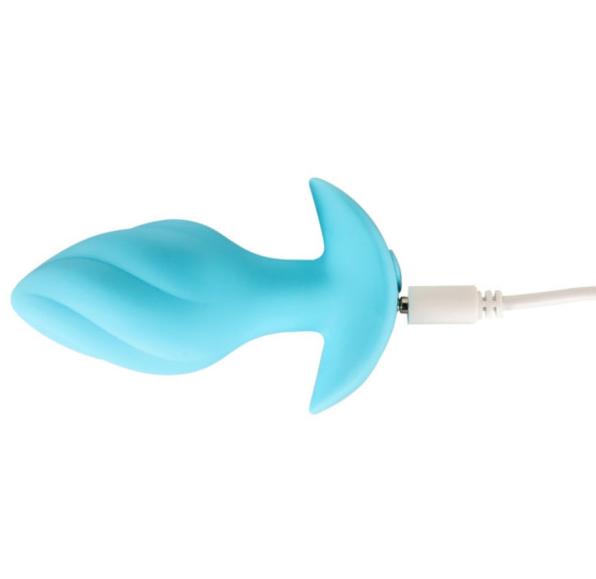 Cuties Blue Vibrating Butt Plug