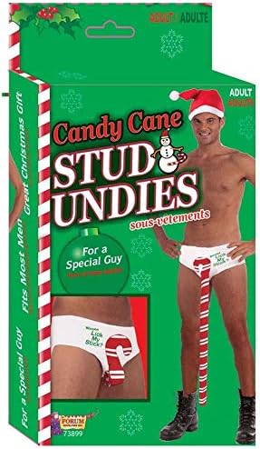 Candy Cane Stud Undies