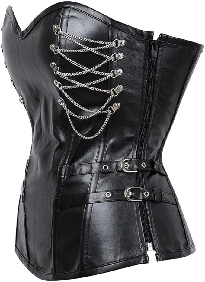 Sensual Boutique Leather & Chains Corset XL