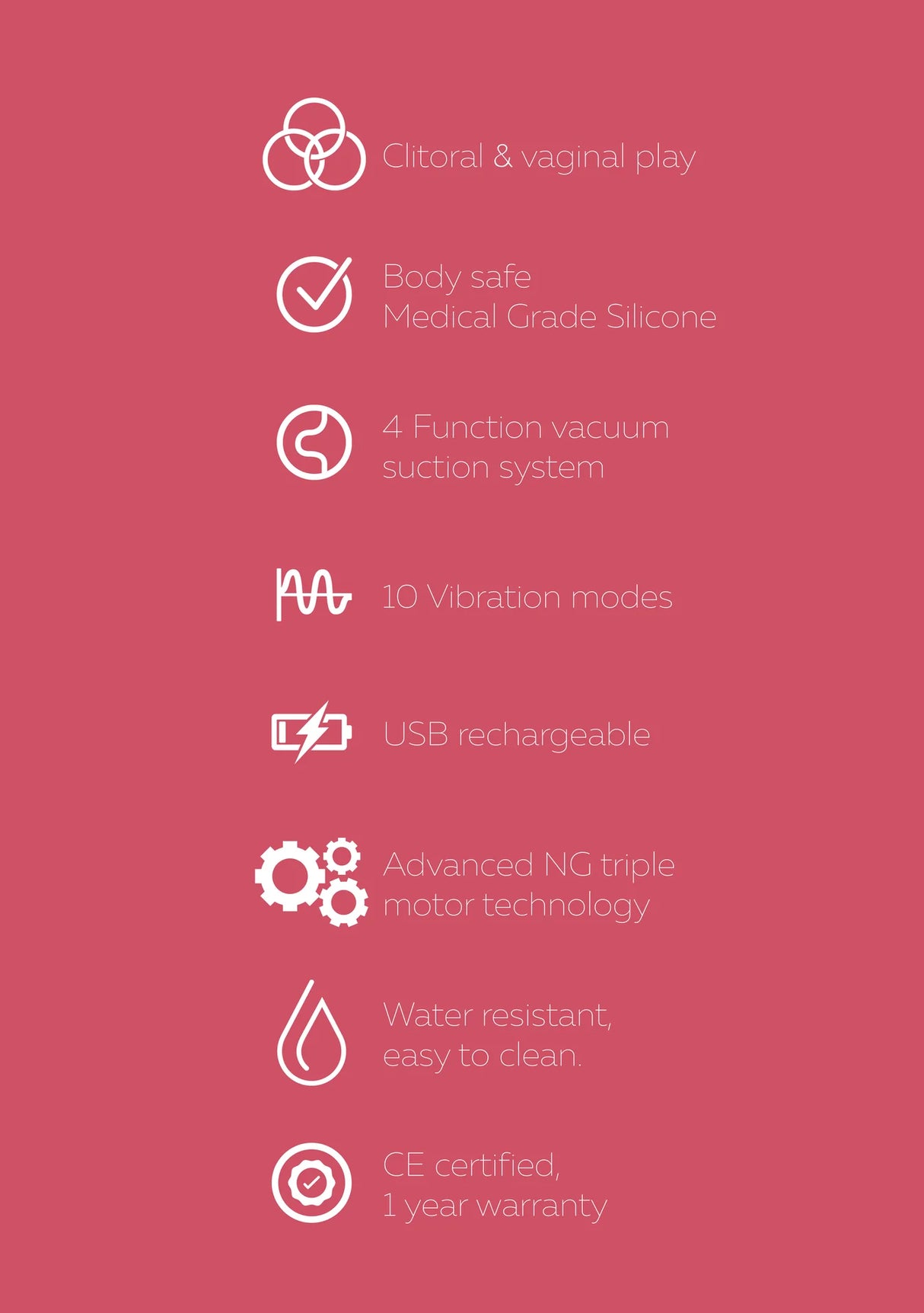 Hiky Rabbit Vibrator + Suction Stimulation