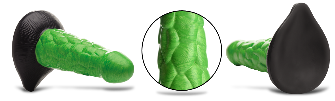 Creature Cocks Radioactive Reptile Dildo