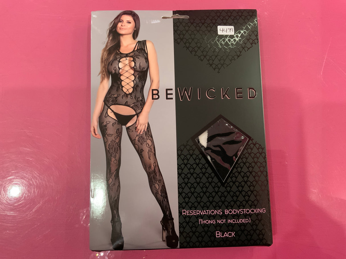 Bewicked Reservations Body stocking Queen size