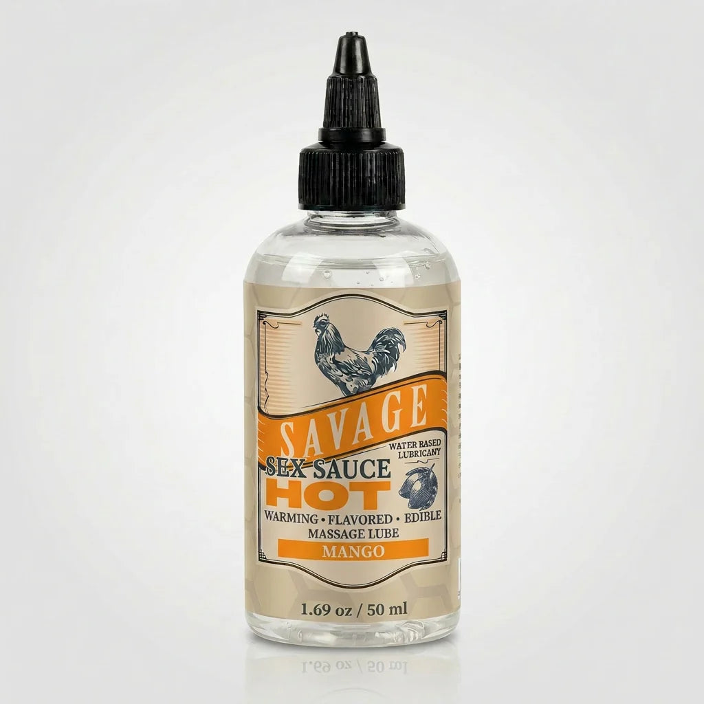 Savage Sex Sauce Hot Mango Warming Lube 4oz