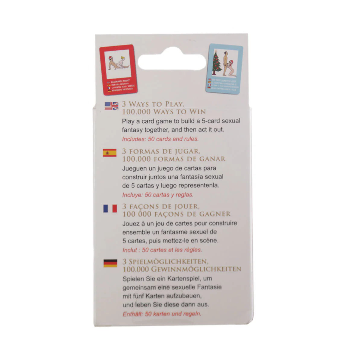 Santas Secret Sex Positions Cards