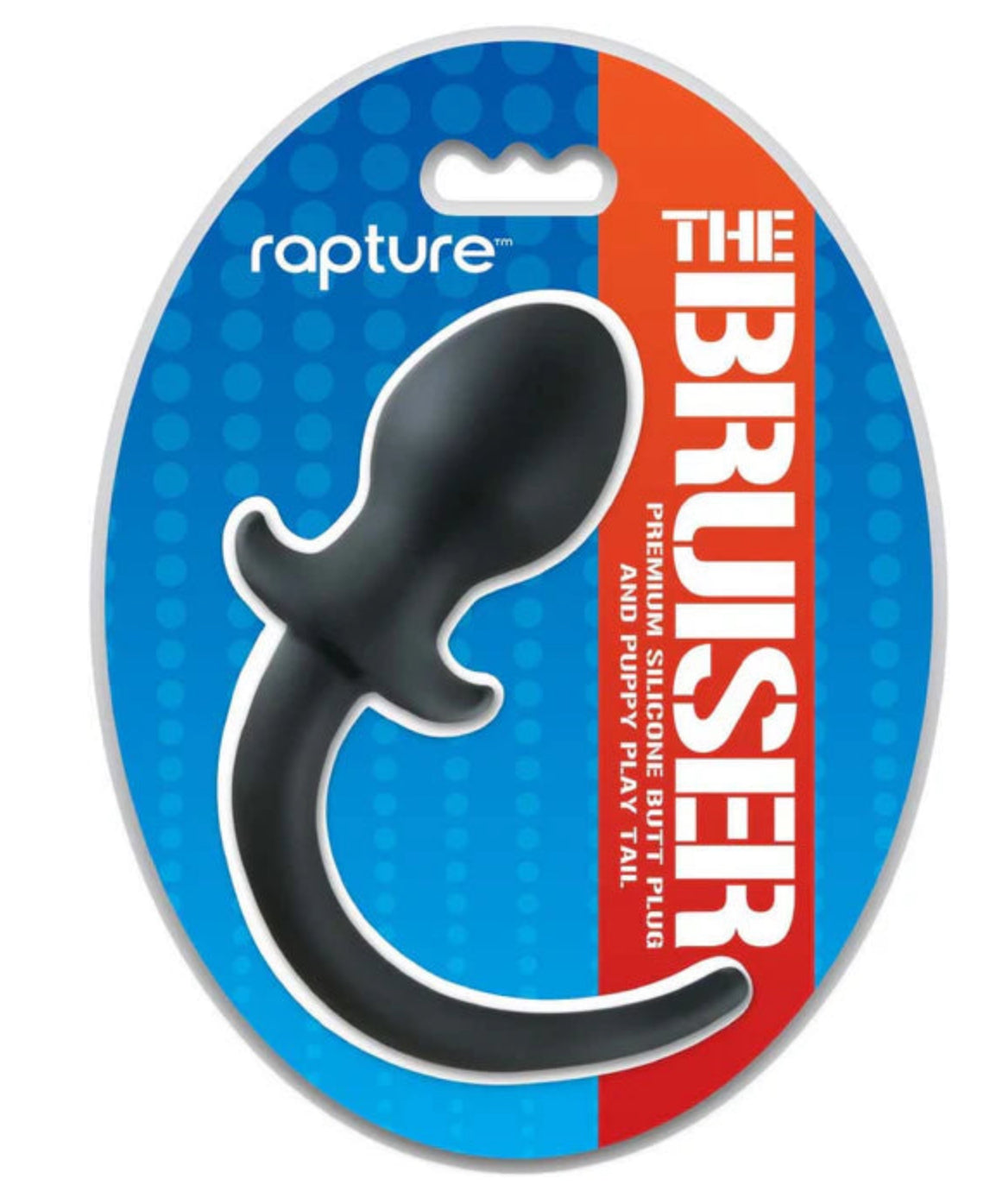 The Bruiser Silicone Butt plug & Puppy Tail