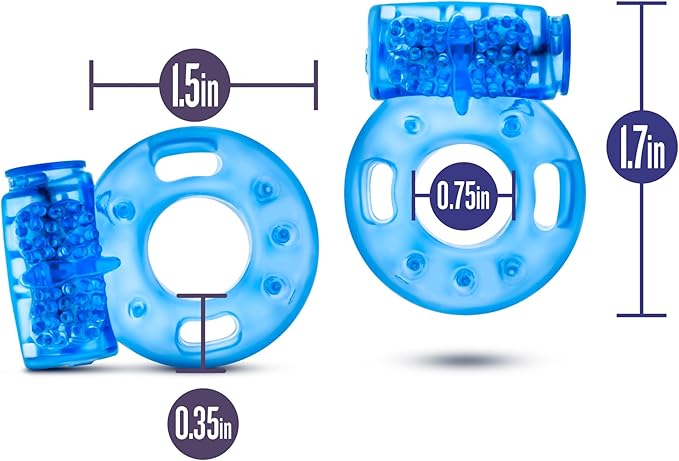 STAY HARD VIBRATING COCK RINGS