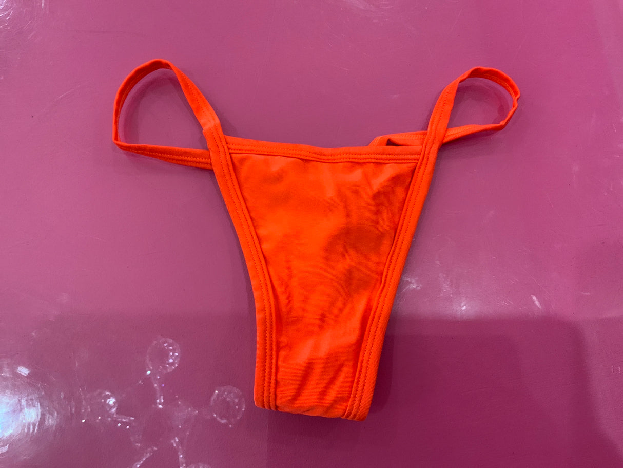 Orange Strappy Thong