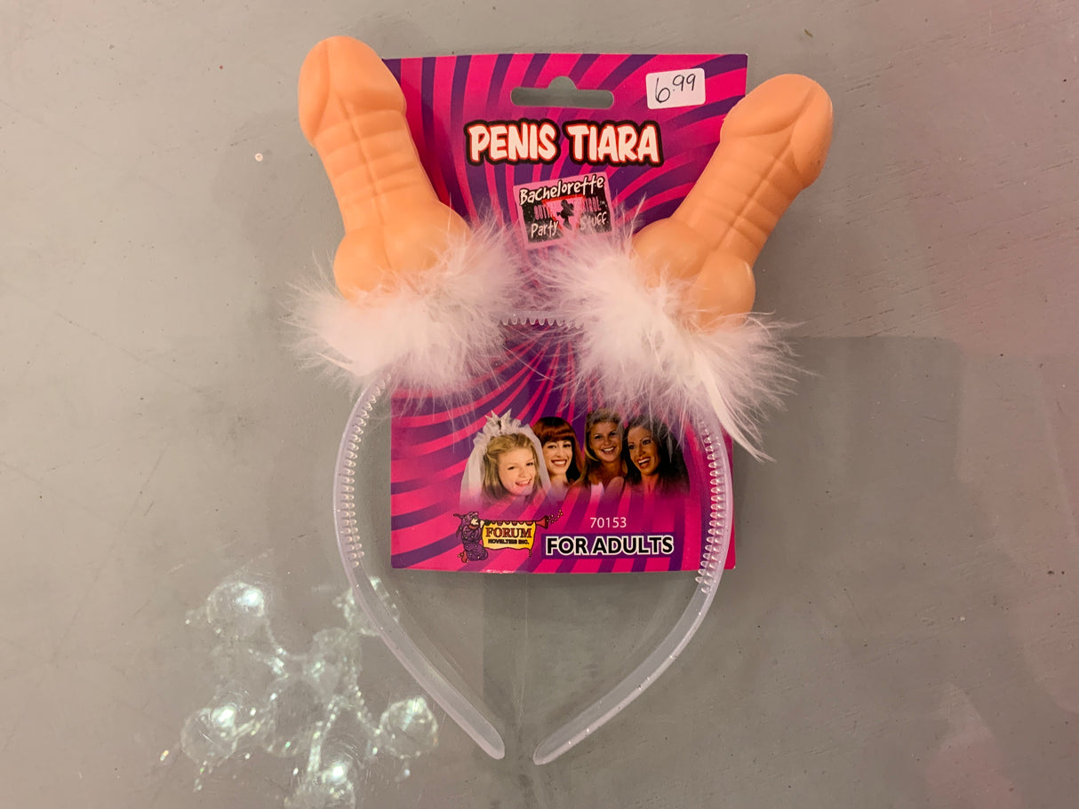 PENIS TIARA FOR BACHELORETTE PARTIES