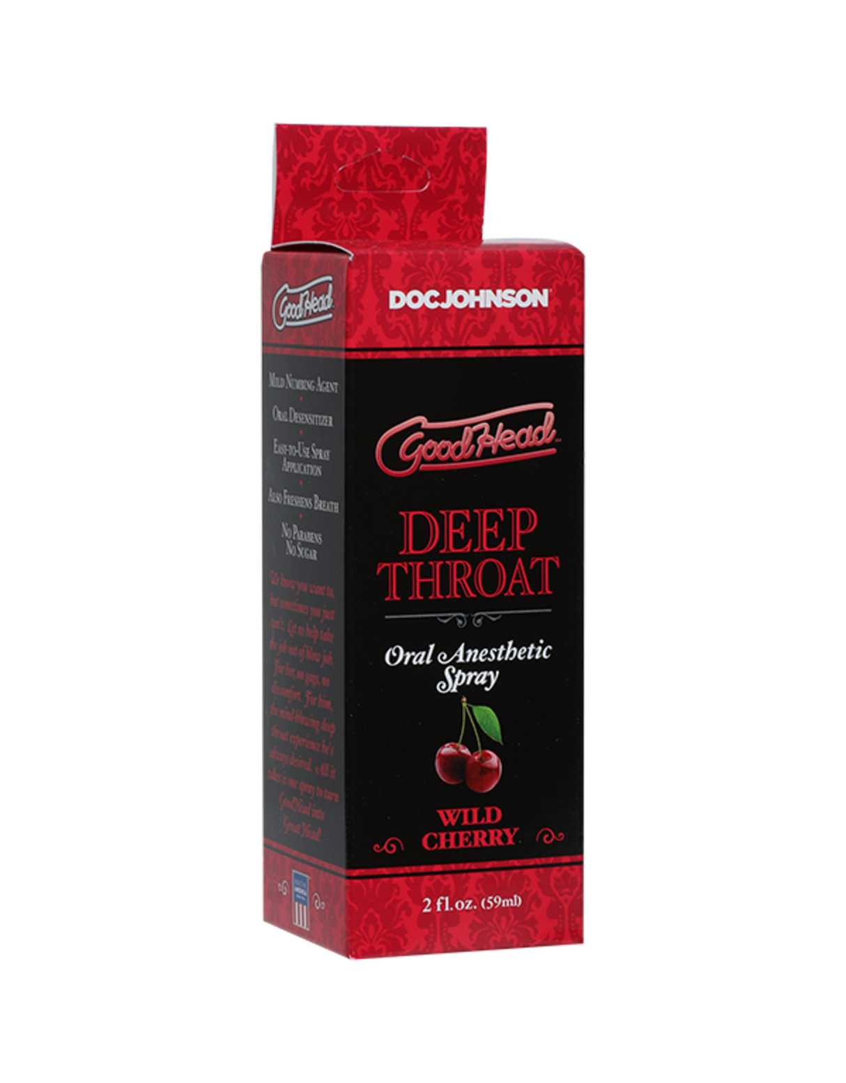Good Head Deep Throat Spray Cherry