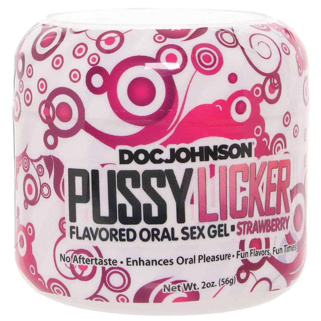 Doc Johnson Pussy Licker Oral Sex Pleasure Gel -Strawberry Flavour 2oz