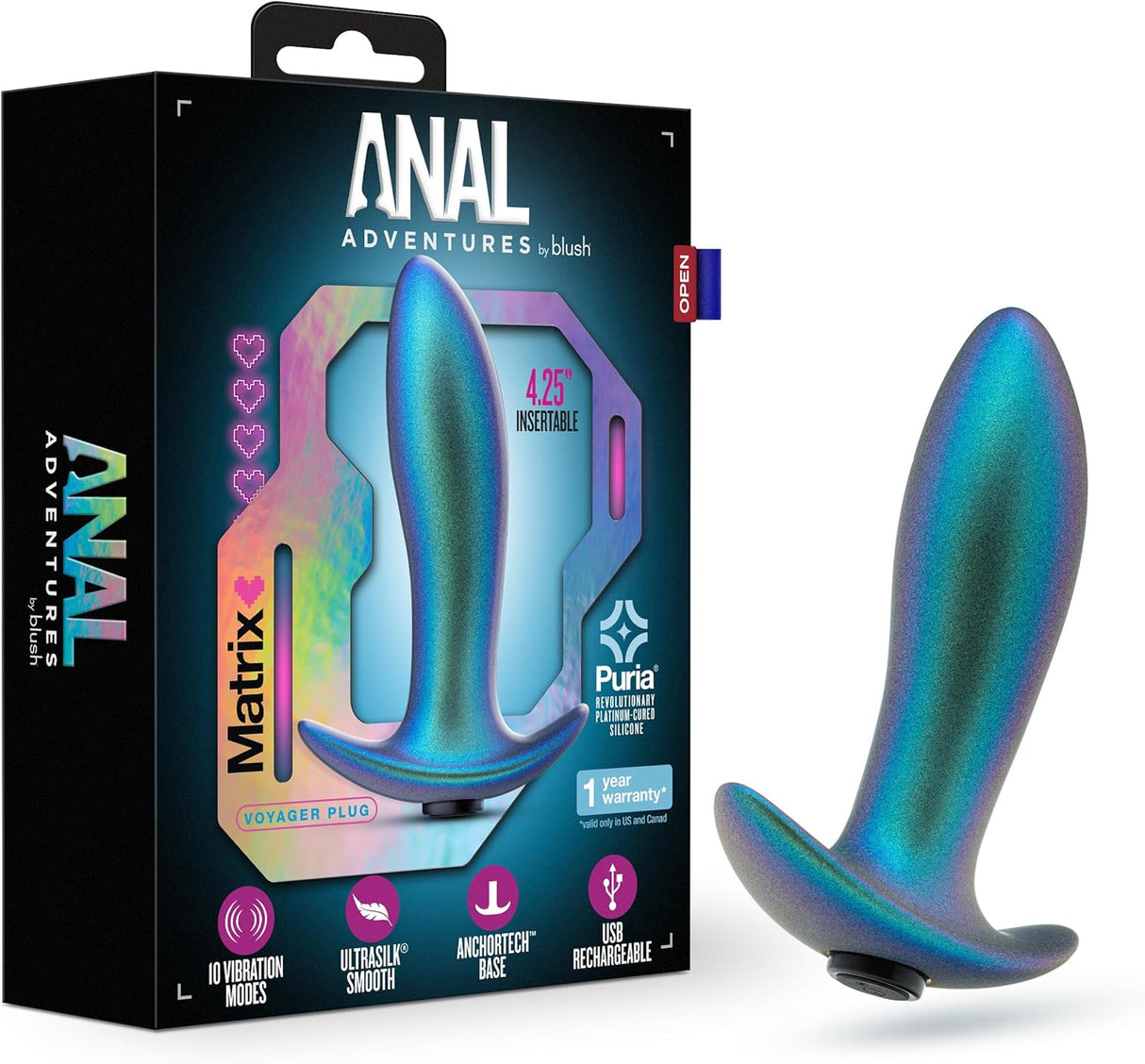 Anal Adventures Voyager Vibrating Plug