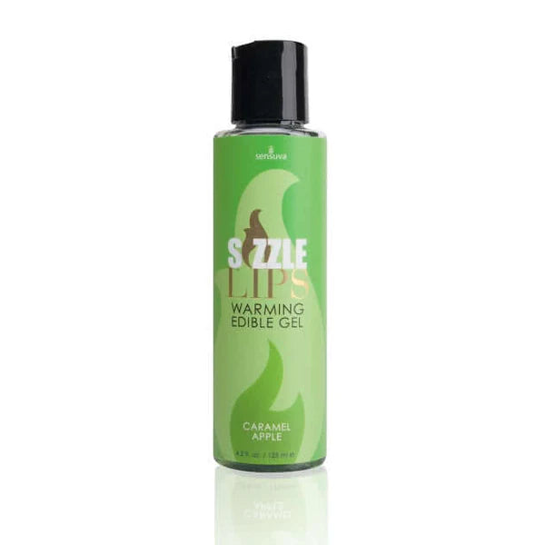Sizzle Warming Massage Gel -Caramel Apple 4oz