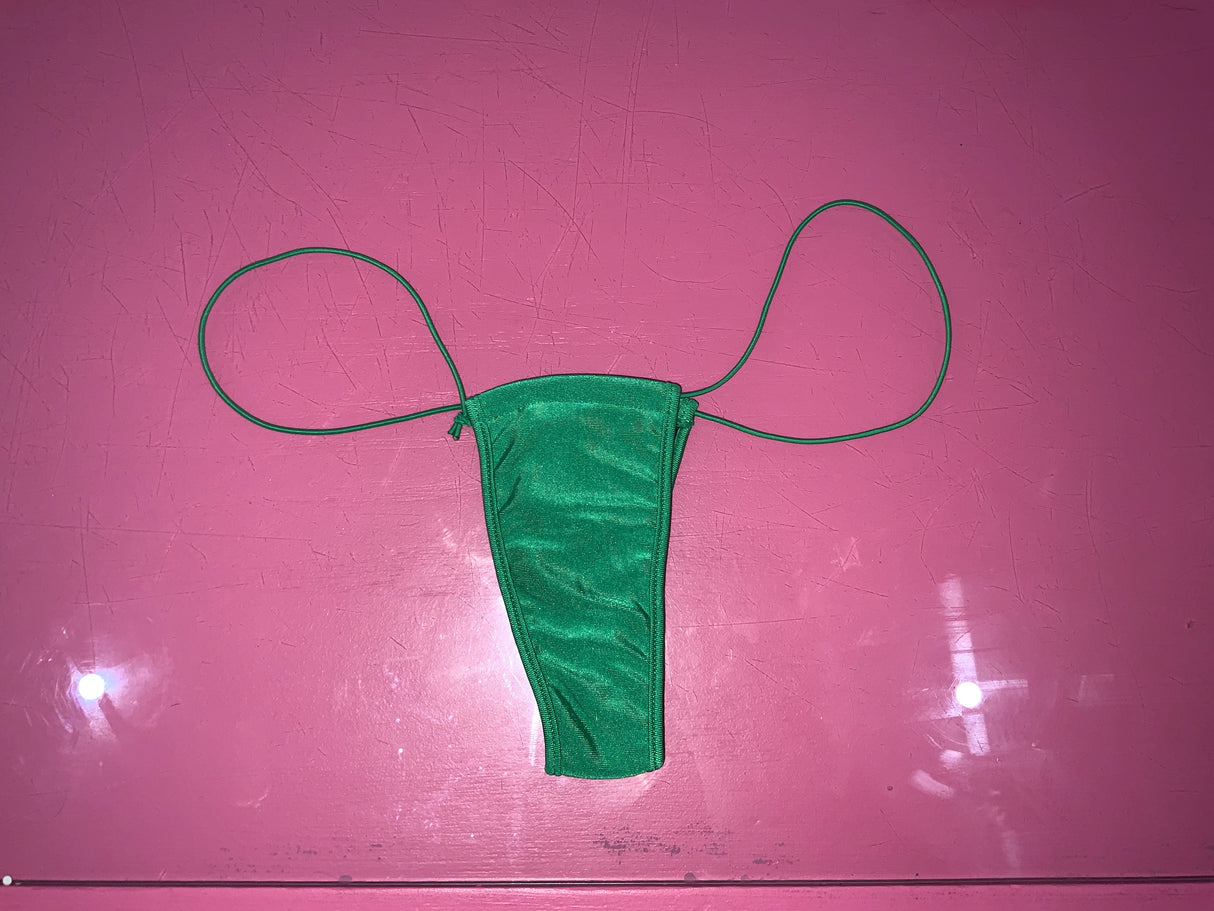 Baci G String O/S Green