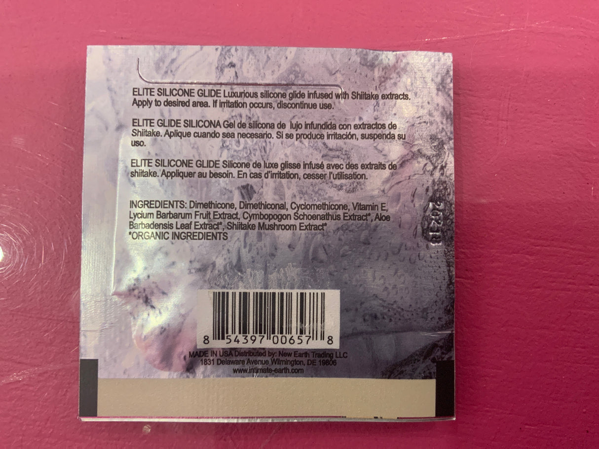 Intimate Earth Elite Silicone Glide & Massage 3ml packet