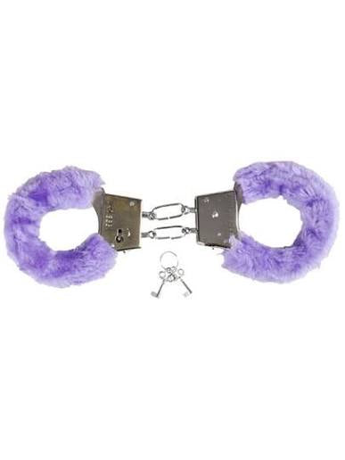Lilac Fluffy Cuffs