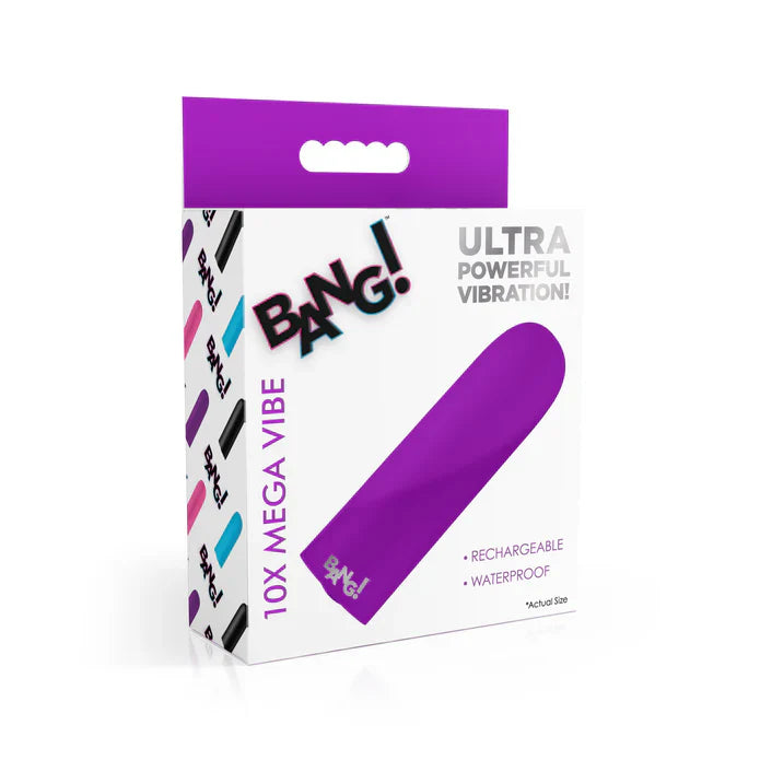 BANG 10X Mega Vibrator - Purple