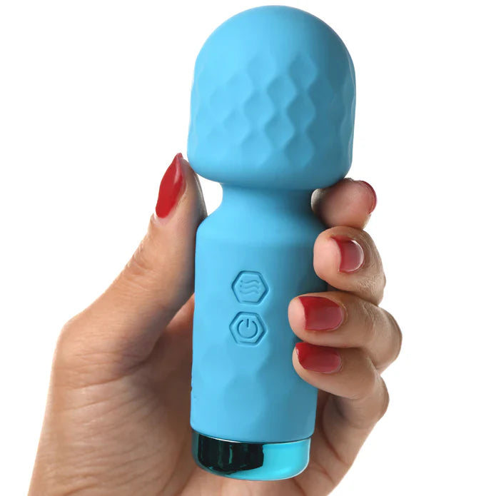 Bang! 10X Mini Silicone Wand - Blue