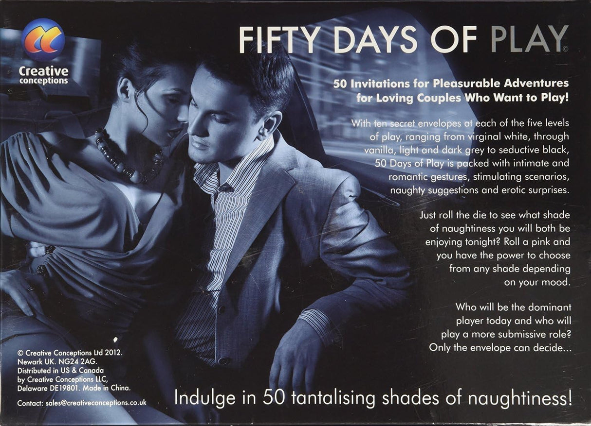 Fifty Days Of Play Erotic Game
