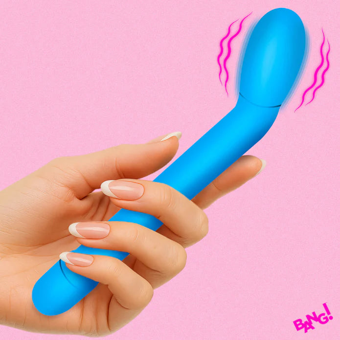 Bang Slim G Spot Vibrator Blue