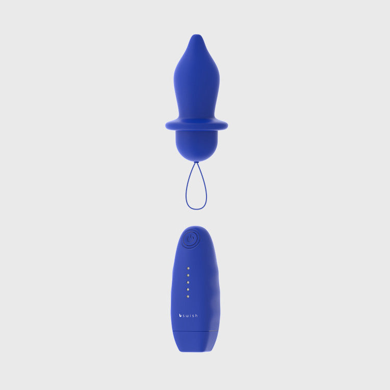 B Swish BFilled Classic Unleashed Blue Vibrating Plug