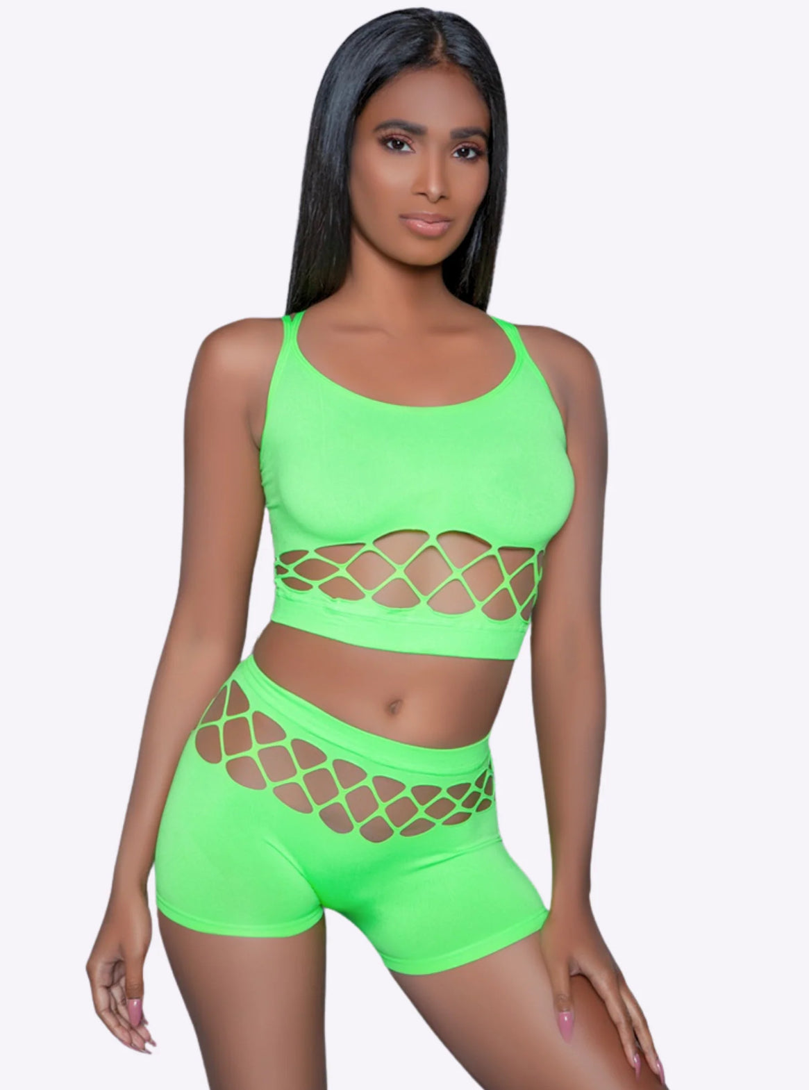 Bewicked Palmer Set Neon Green one size