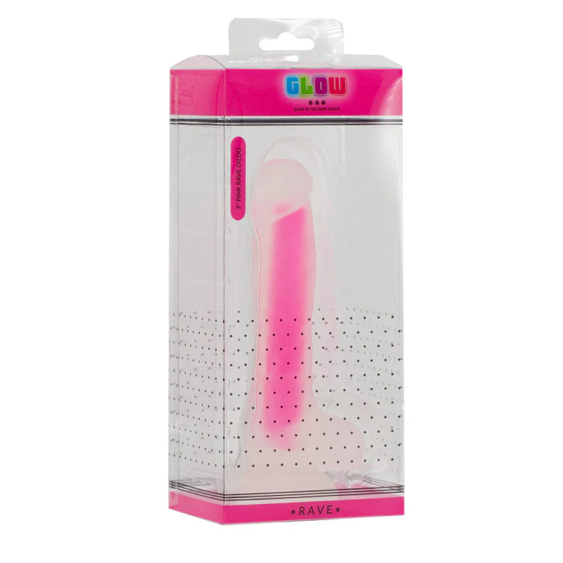 Glow 7” Pink Dildo