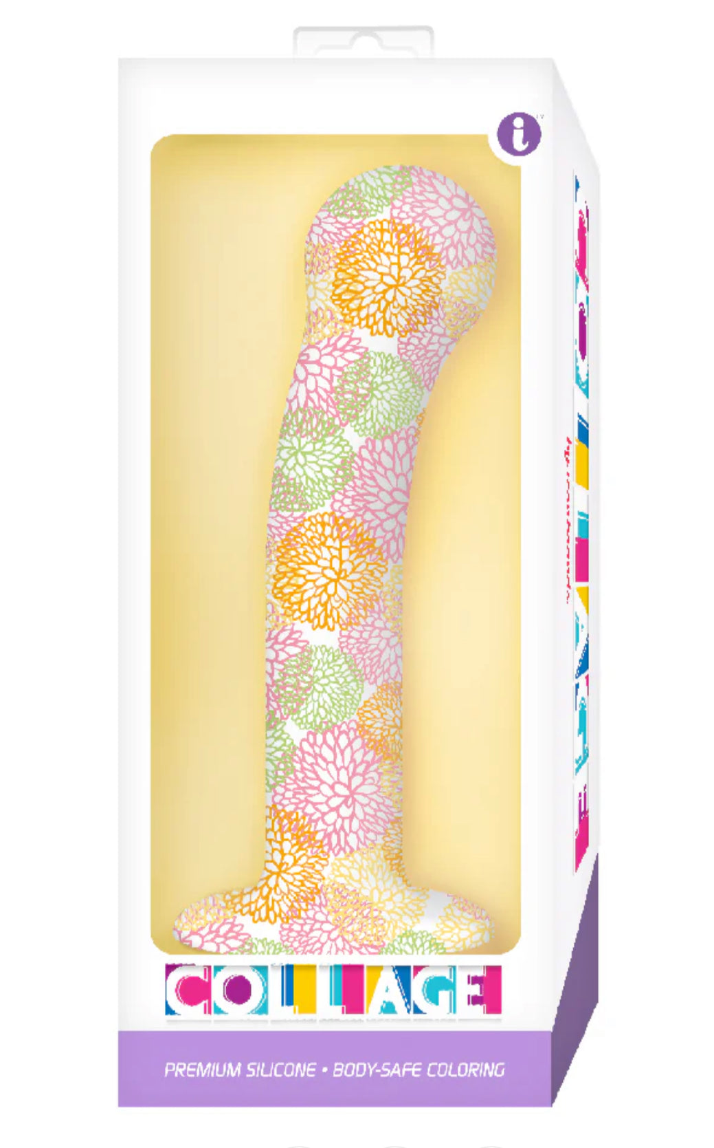 Collage Catch The Bouquet Silicone Dildo
