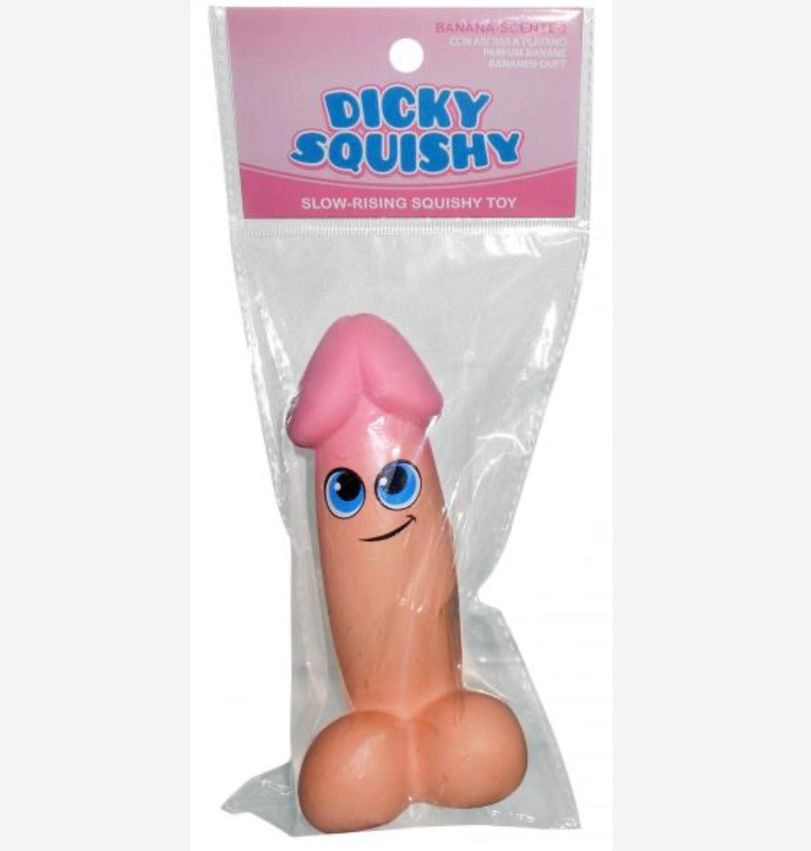 Dicky Squish Toy Banana Scented