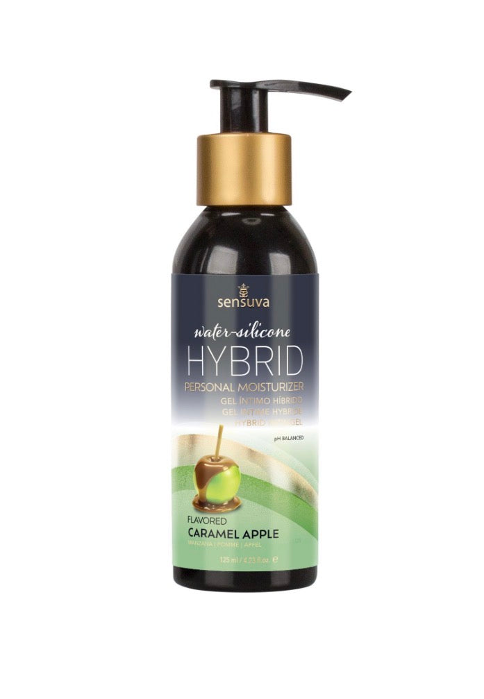 Sensuva Hybrid Formula Caramel Apple Flavoured lube 4oz