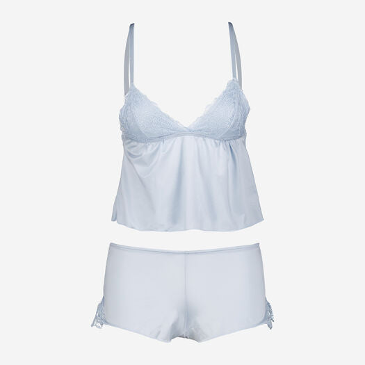 Marilyn Monroe Satin Tank & Short Set Large