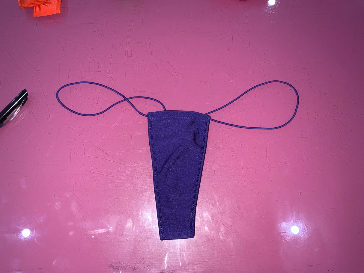 Baci G String O/S Purple