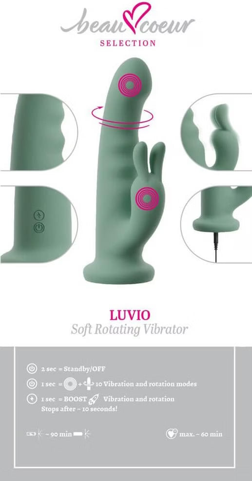 Beau Coeur Luvio Soft Rotating Vibrator