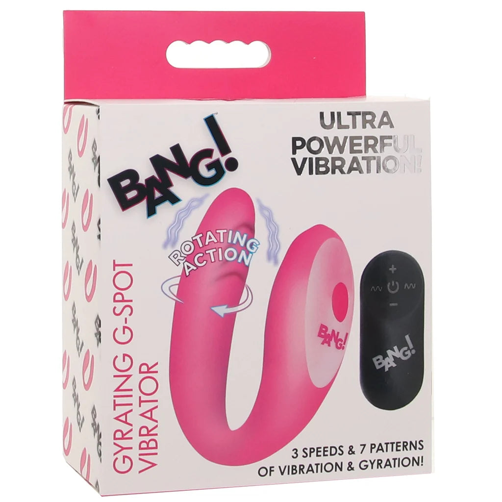 Ouch! Wearable Gyrating G Spot Vibe -Pink