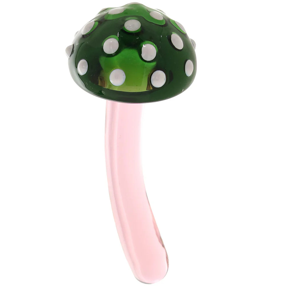 Gläs Magic Mushroom Dildo 7.5”