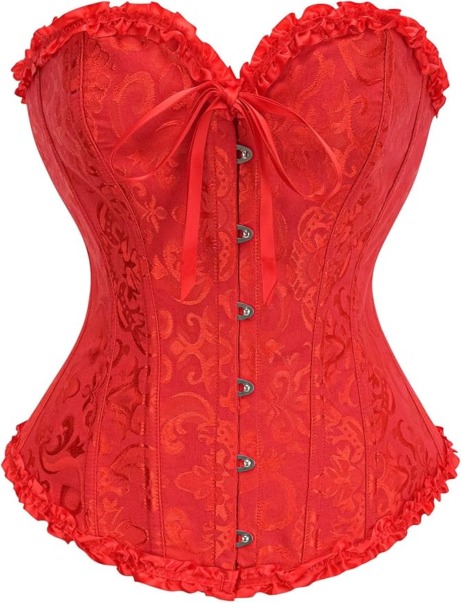 Red Lace Corset 3X