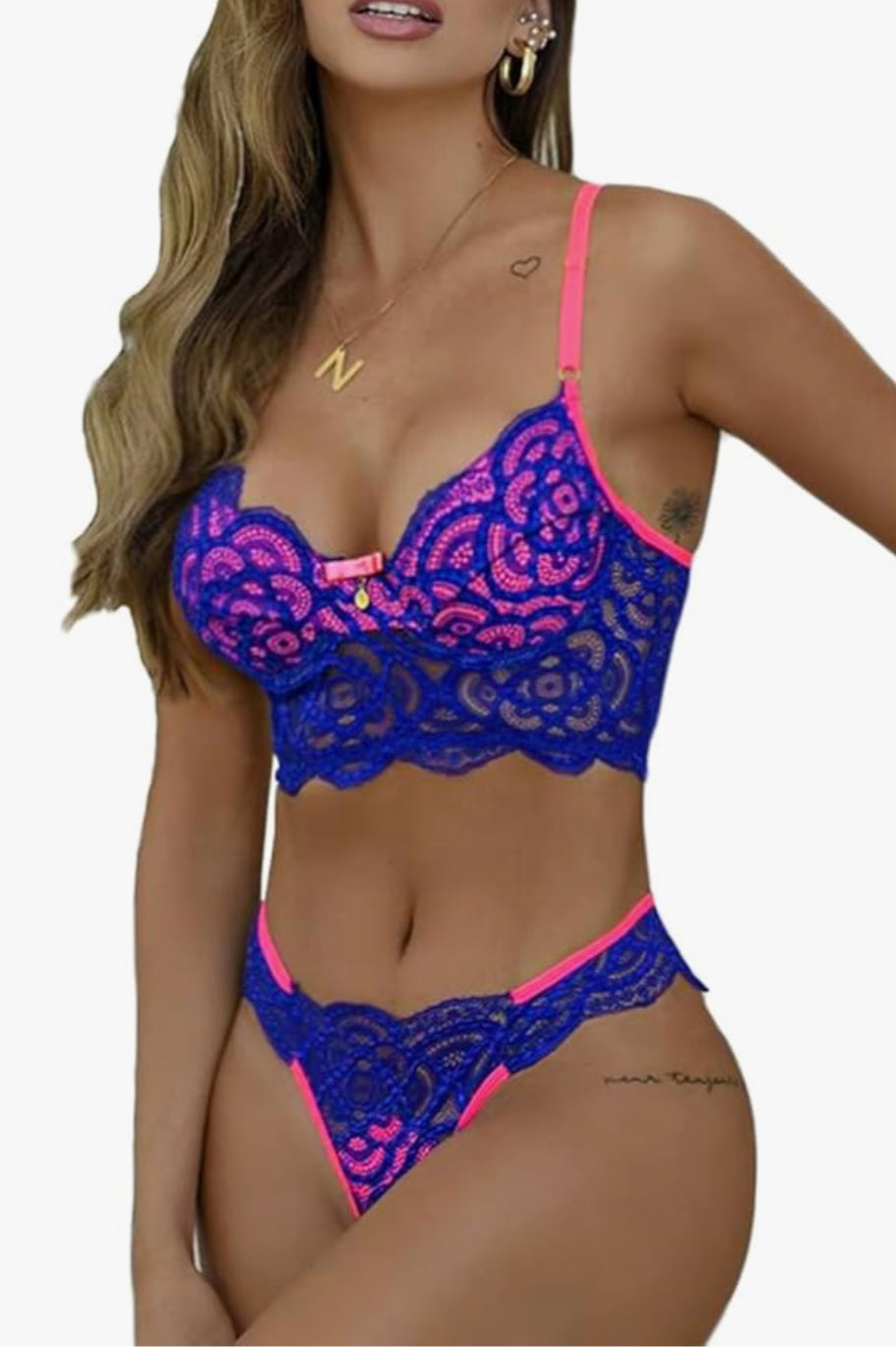 Simply Seductive 2 pc Neon set XLarge