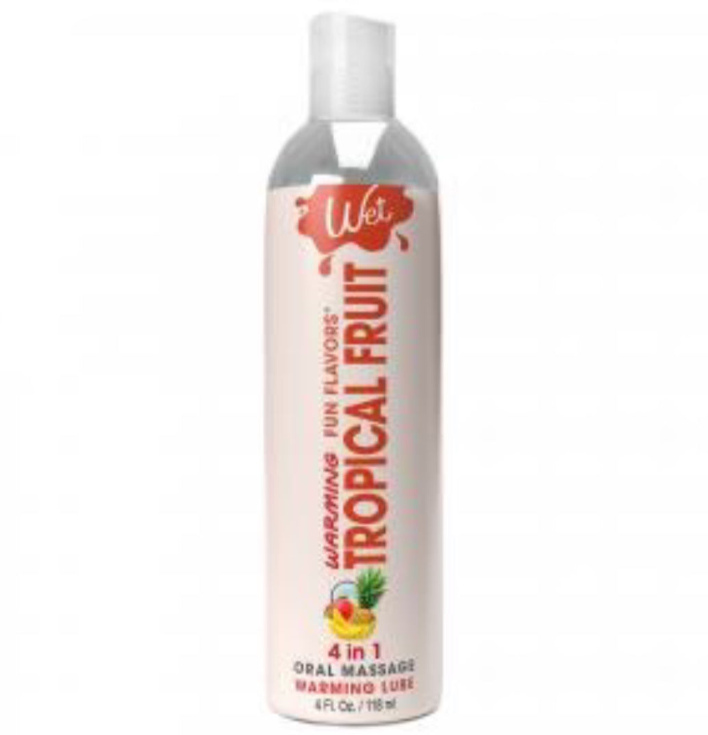 Tropical Fruit Warming Oral Lube 4oz
