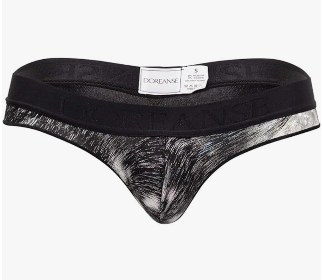 Doreanse Silver linings G string Small