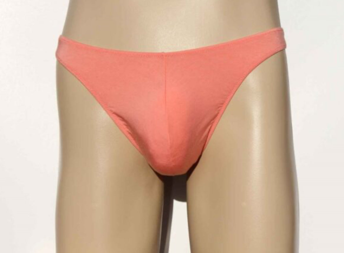 Mens Fagioni inc Cotton Thong o/s Nude Pink