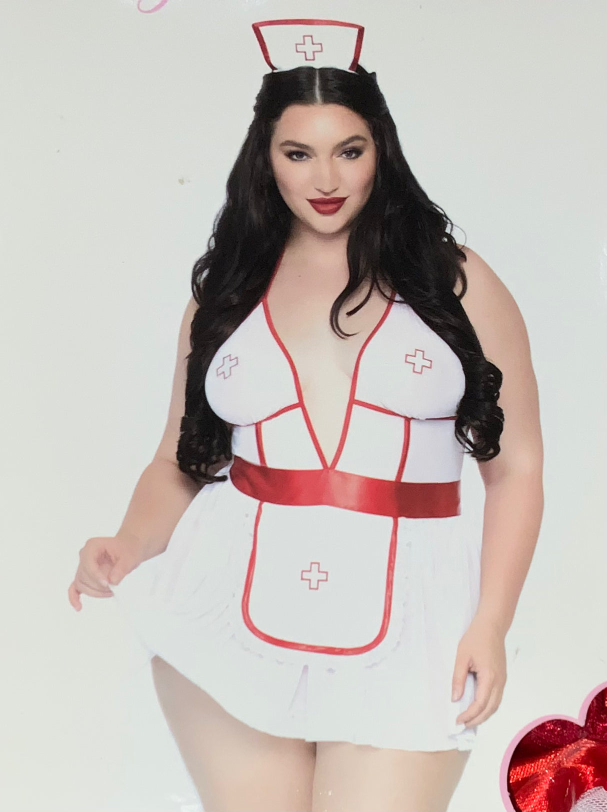 Legs avenue nightshirt nurse costume 1X/2x