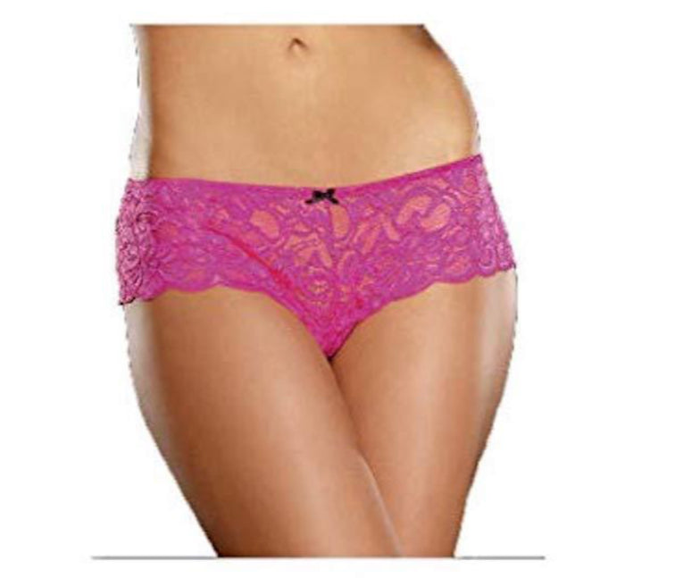Dreamgirl Boyshort open crotch Iris 3x/4x