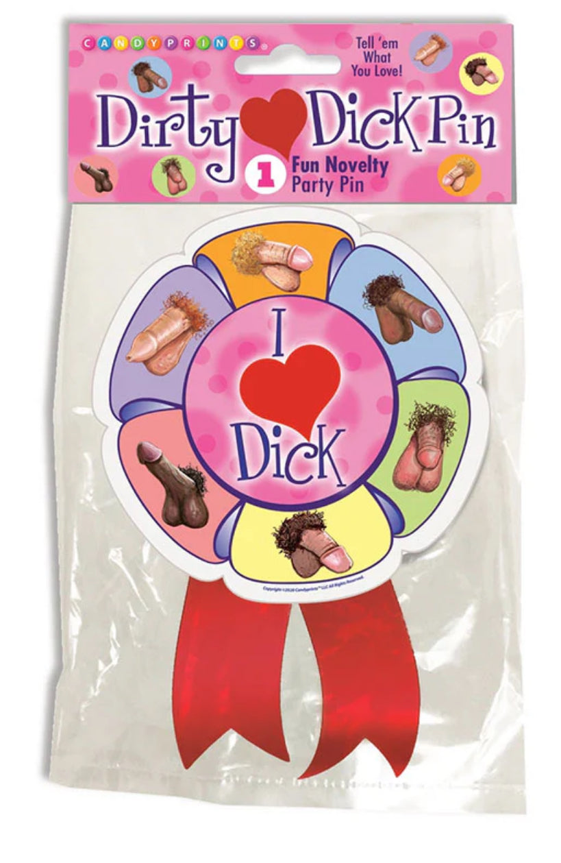 I Heart Dick Pin